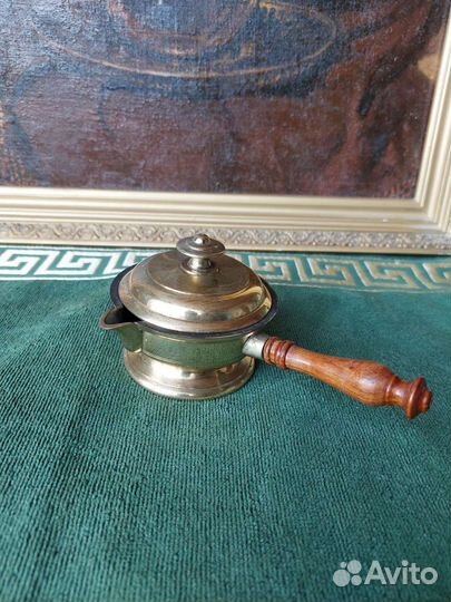 Антикварная кофеварка.Турка.Медь