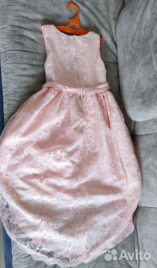 Платье бальное свадебное детское 140-146