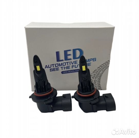 LED лампы HIR2 6000к для Mitsubishi Pajero Sport 3