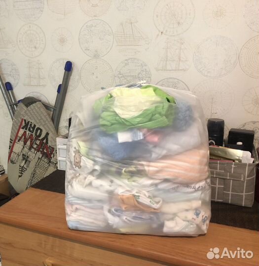 Детские вещи пакетом от 0 до 4 месяцев