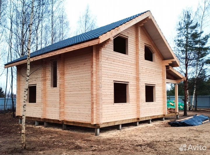 Строительство домов из профилированного бруса