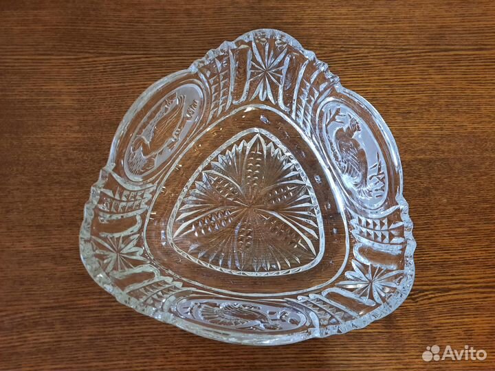 Ваза хрусталь