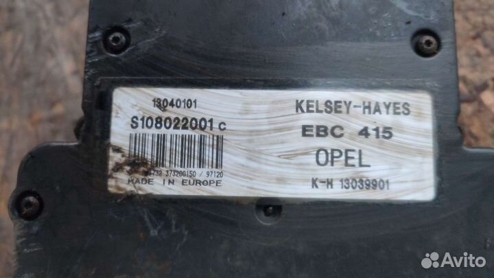 Блок abs opel vectra b