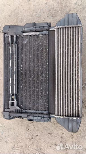 Кассета радиаторов бмв х3 м57 3.0d