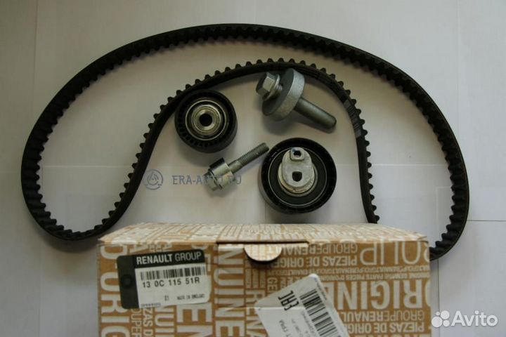 Renault 130C11551R комп рем грм (зубч) +2 рол 130C