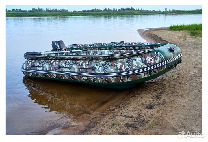 Лодка mishimo family lite 430 Камуфляж