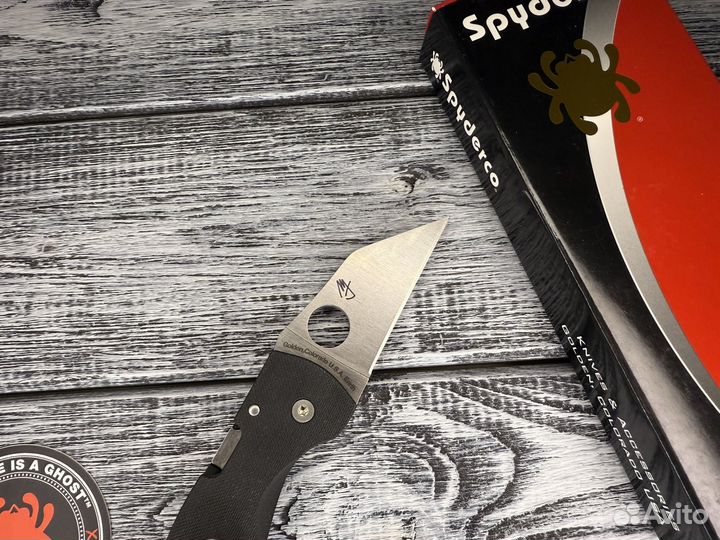 Spyderco Microjimbo C264GP Black G-10 S30V