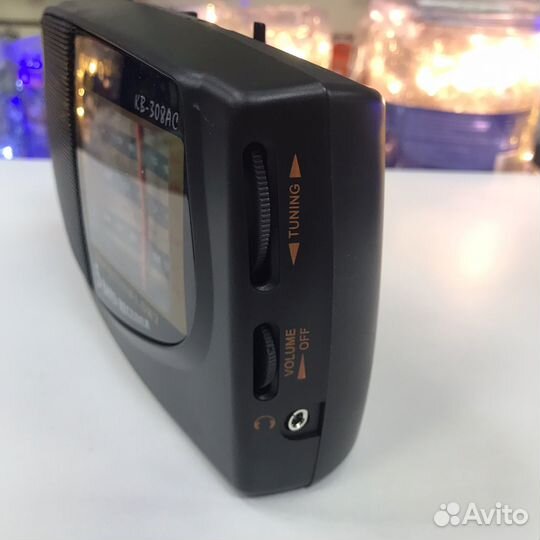 Переносной радиоприемник от батареек LR20\ D kipo