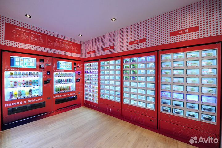 Готовый вендинговый бизнес с напитками