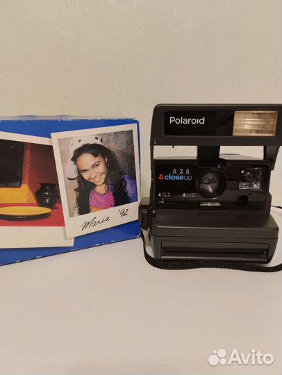 Кассетный фотоаппарат Polaroid 636 Closeup