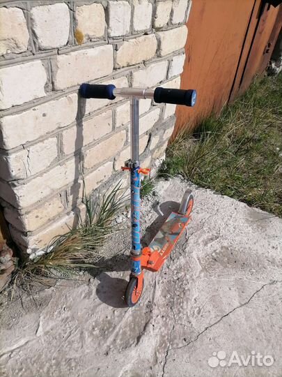 Самокат детский двухколесный бу