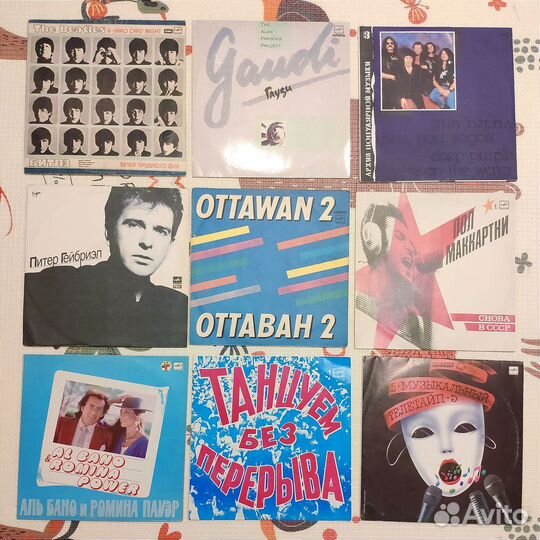 Винил / Зарубежный рок, эстрада