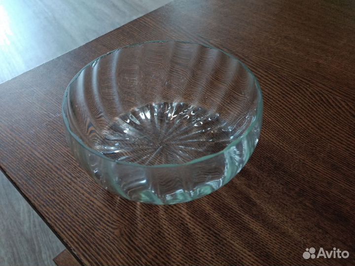 Салатник стеклянный