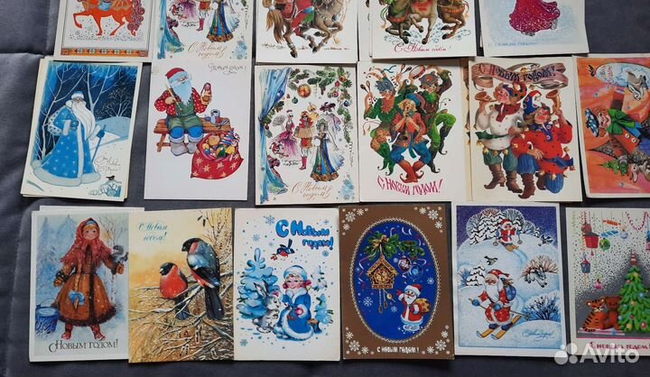 Открытки СССР, 80-х годов, 21 шт. лот