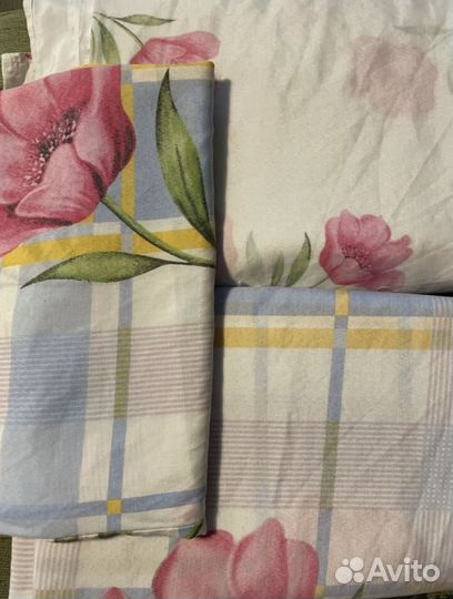 Одеяла и подушки бу