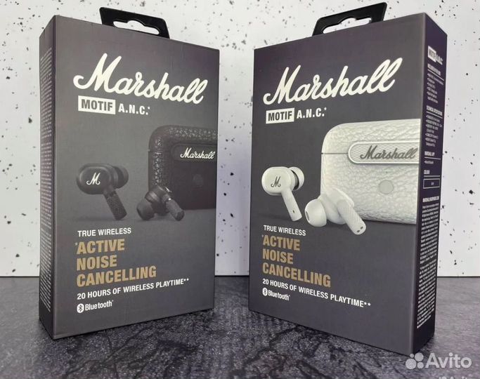 Наушники marshall motif anc