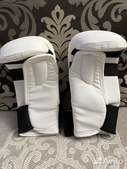 Накладки для карате demix, белый, размер m