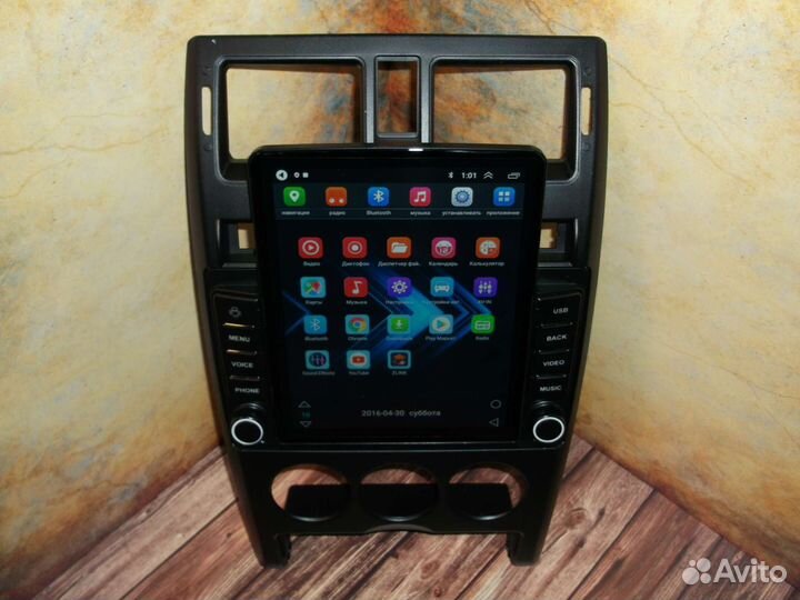 Магнитола LADA Priora Android типа Tesla