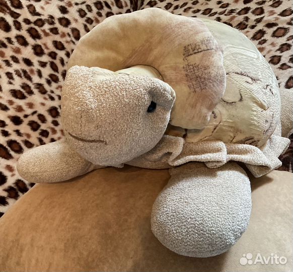 Подушка в виде черепахи, на диван или как игрушка