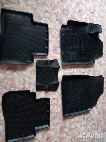 Автомобильные коврики резиновые для Hyundai Creta