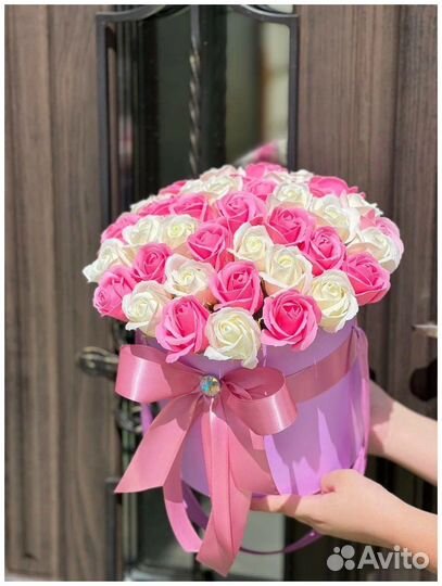 Цветы мыльная Роза