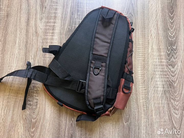 Рюкзак Nothomme sling bag бронзовый Y2K gorpcore