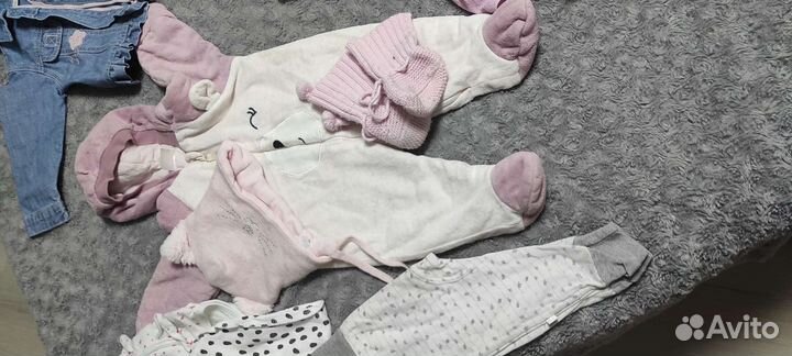 Вещи для для девочки от 0 до 6 мес