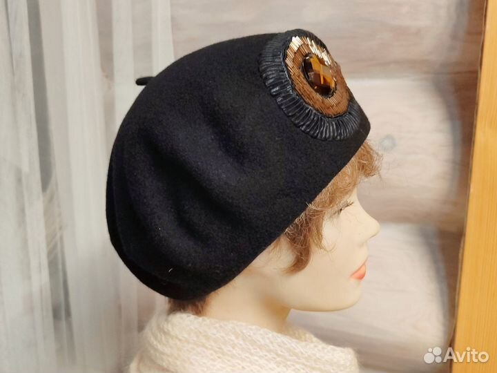 Берет женский шерсть