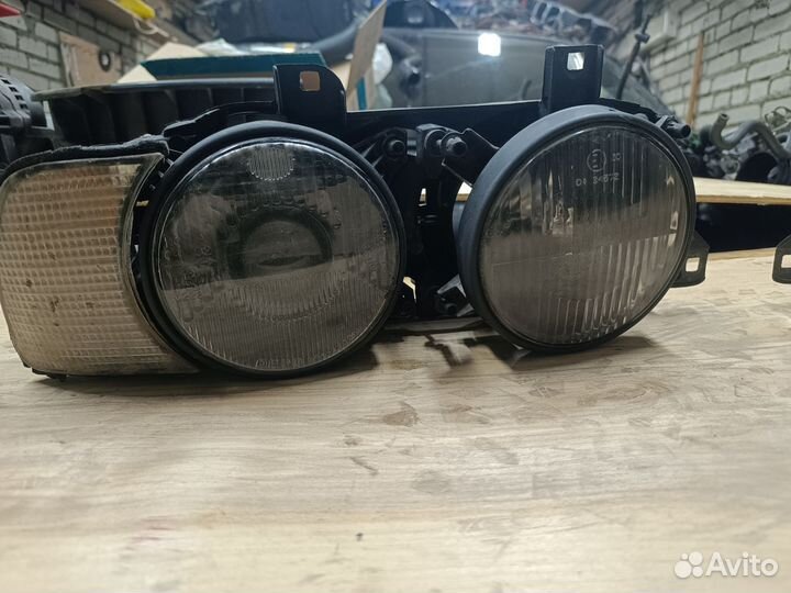 Передние фары bmw e34