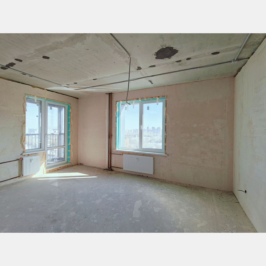 2-к. квартира, 57,2 м², 17/25 эт.