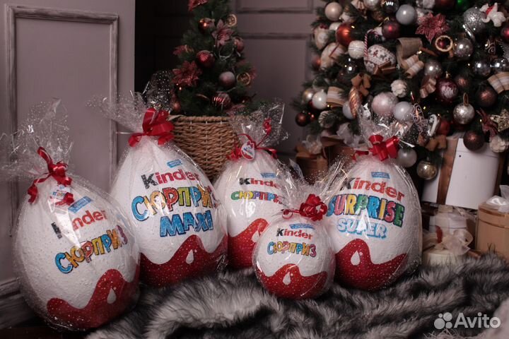 Киндер большой подарок на новый год детям