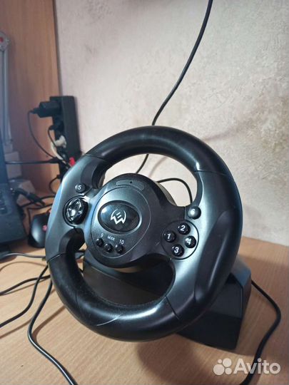 Игровой руль sven gc-w300