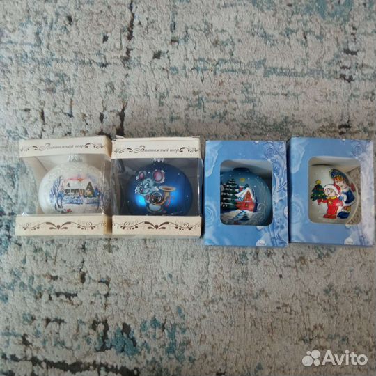 Елочный шар ручной работы