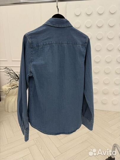 Джинсовая рубашка polo ralph lauren женская