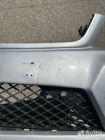 Передний бампер Mercedes w204 AMG рестайлинг