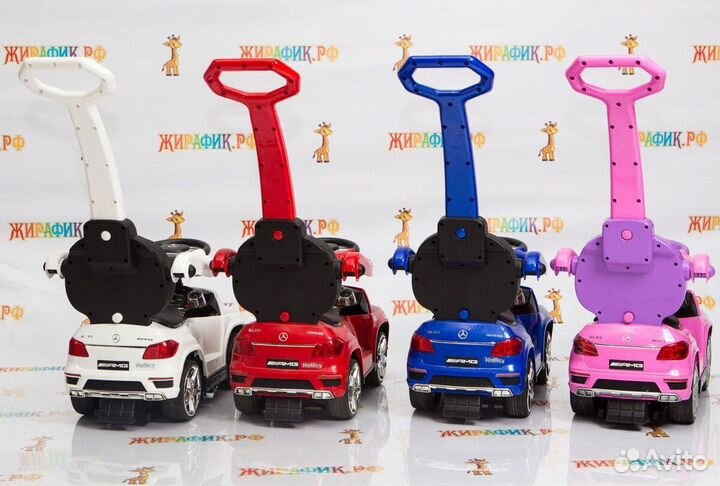 Детская каталка RiverToys Mercedes-Benz GL63 VIP c