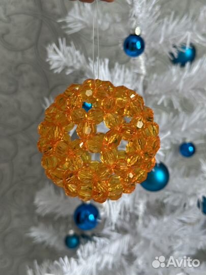 Елочные игрушки ручная работа