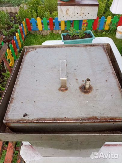 Коптильня горячего копчения из нержавейки