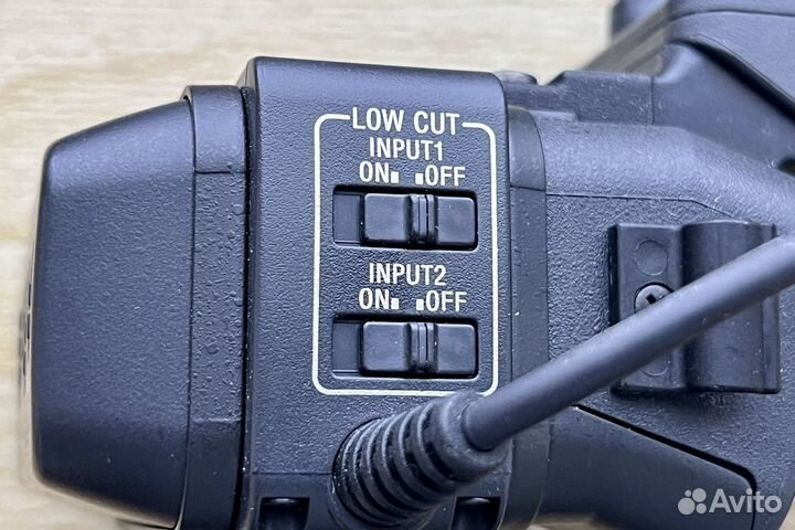 XLR от камеры Sony HVR-A1e