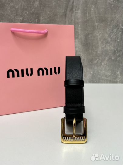 Ремень miu miu 3 цвета