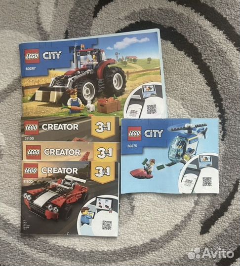 Конструктор lego city оригинал