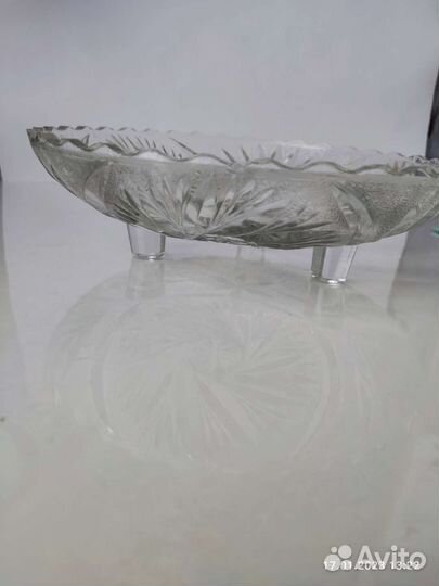 Фруктовница, хрусталь