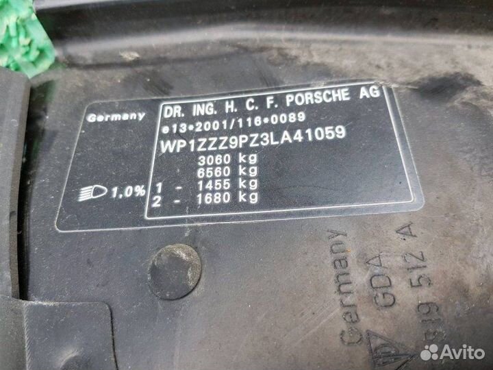 Защита Porsche Cayenne