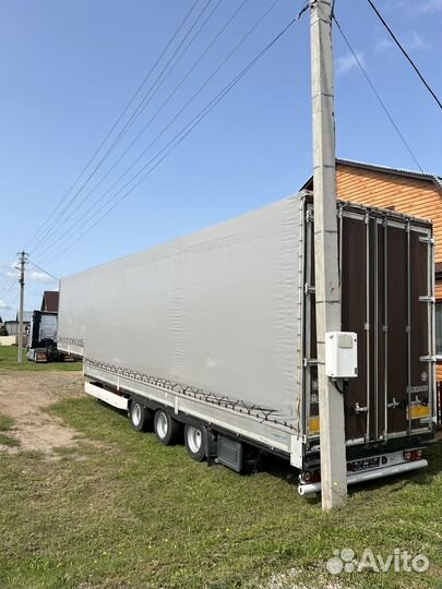 Полуприцеп шторно-бортовой Krone SD, 2014