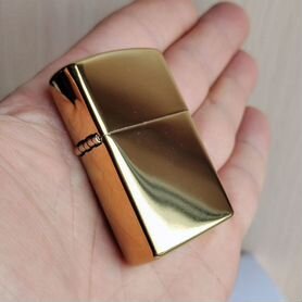 Зажигалка zippo(реплика ) цвет золото