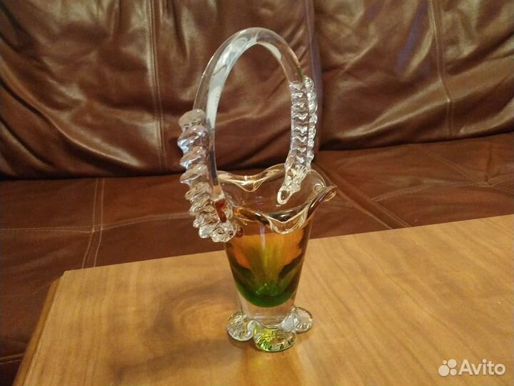 Корзина хрусталь (стекло)