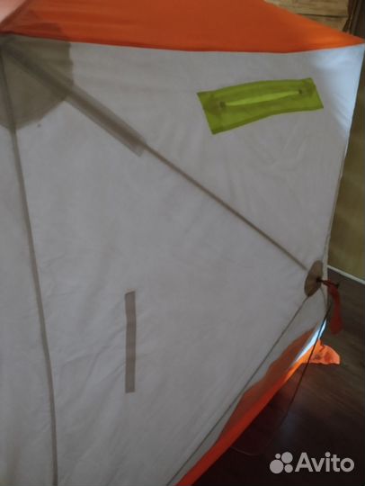 Зимняя палатка медведь куб2, трёхслойная
