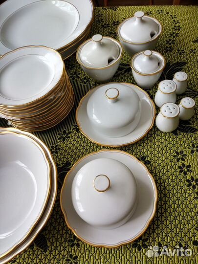 Столовый сервиз на 12 персон гдр
