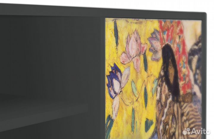 Тв-тумба T2 - Антрацит - Lady with Fan