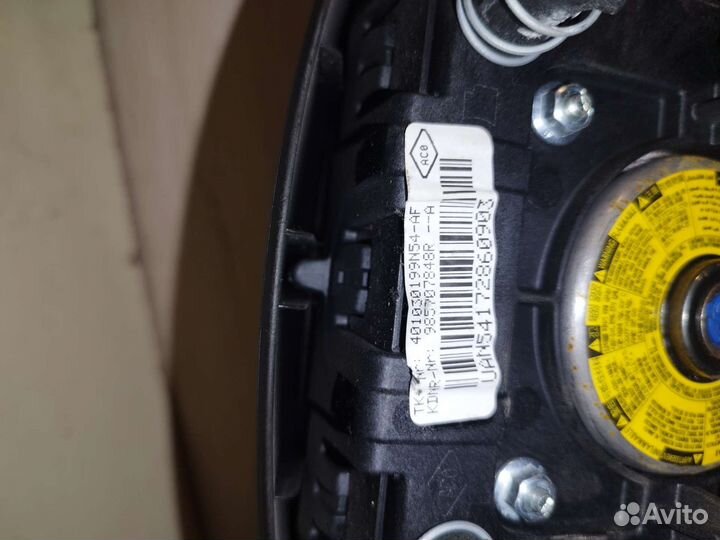 Подушка безопасности в руль Renault Duster